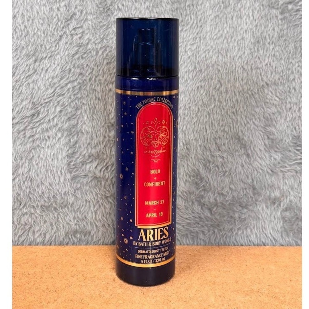 Bath & Body Works Aries Fragrance Mist The Zodiac Collection 8oz Vanilla Musk